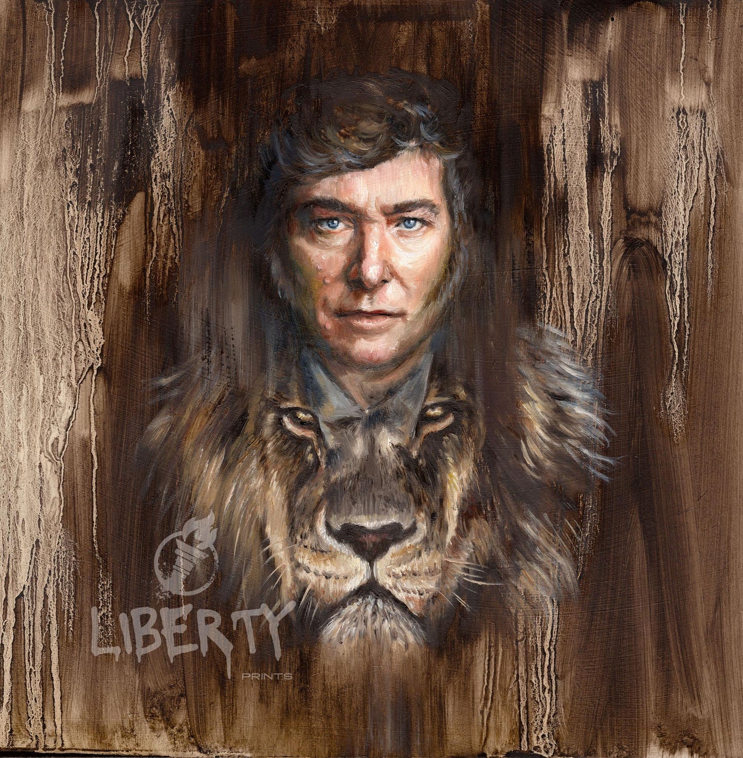 Original Javier Milei Oil Painting